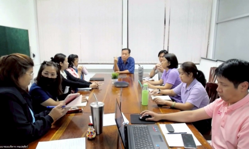 การประชุมภายในกลุ่มพัฒนาระบบบริหาร ครั้งที่ 4/2568
