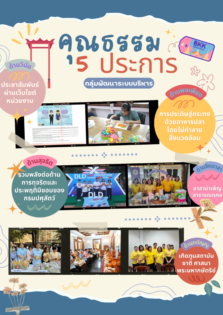 Poster คุณธรรม 5